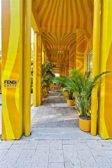 fendi cafe los angeles|fendi's miami.